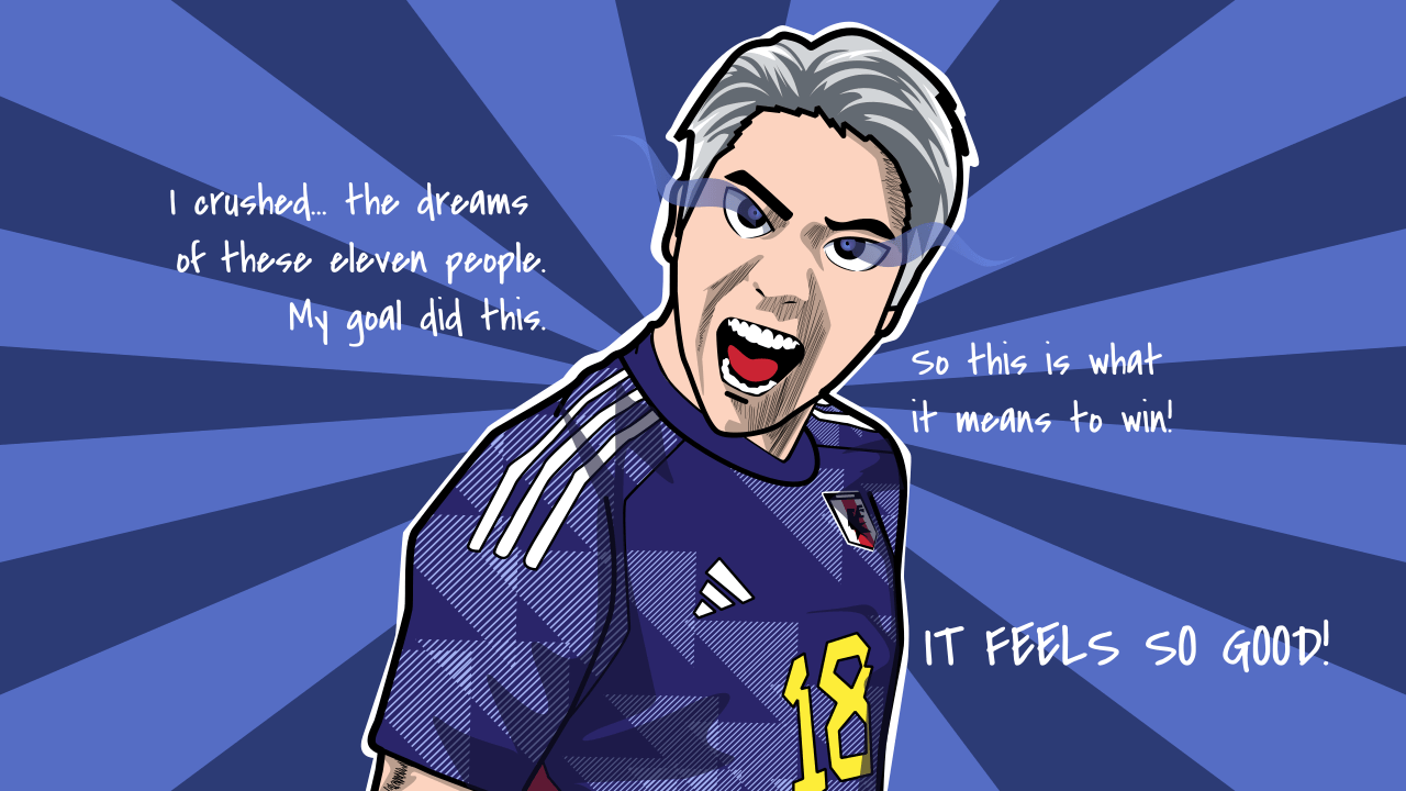 Takuma Asano in Blue Lock Style